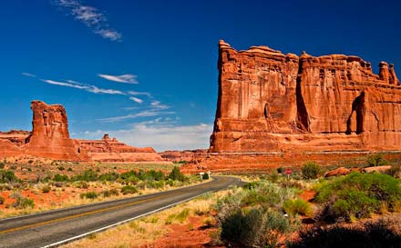 Photographie du paysage du national parks aux états-unis