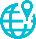 pictogram of the globe